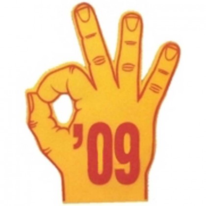 Bulk Foam Hands - 16" OK Sign Foam Hand