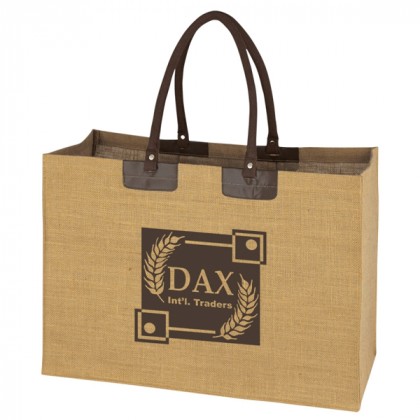 Promotional Jute Tote Bag with Logo