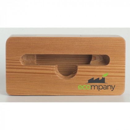 Custom Logo Wood Phone Amplifier | Handmade Promotional  Products