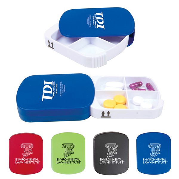 Wholesale Four Compartment Pill Containers