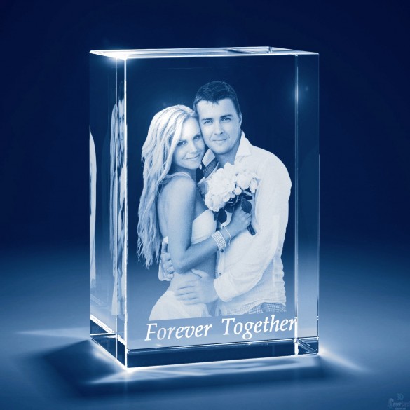 3D Photo Crystal Tower Keepsake | Premium Personalized Gifts for Graduates