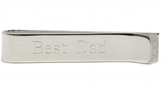 Custom Engraved Sterling Silver Money Clip for Employee Gifts