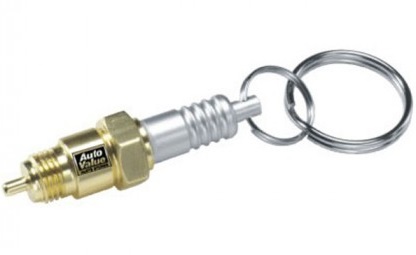 Spark Plug Keychain | Novelty Keychains with Company Logo