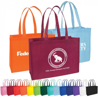 Eco-Friendly Non-Woven Shopper Tote | Custom Recycled Tote Bags