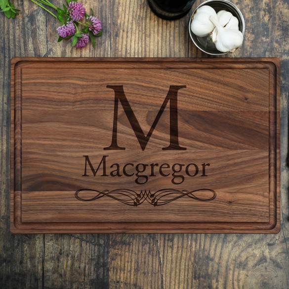 Custom Engraved Cutting Boards with Names