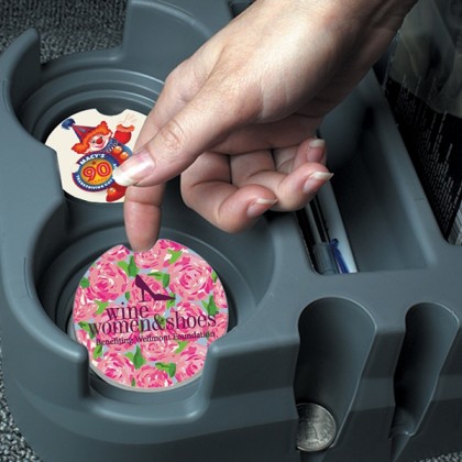 Promotional Car Coasters | Custom Drink Coasters