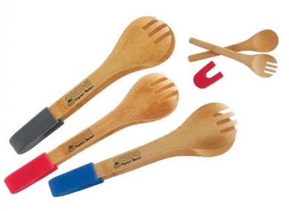 Promotional Bamboo Tongs | Custom Cooking Utensils