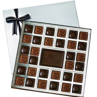 3 lb Chocolate Gift Box | Personalized Corporate Easter Candy Gifts