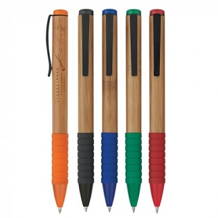 Bamboo Twist Pen | Custom Eco-Friendly Pens with Company Logo