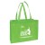 Lime Green Eco-Friendly Medium Shopping Bag | Budget Wholesale Non-Woven Tote Bags | Bulk Discount Tote Bags