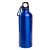 Blue BPA Free Aluminum Water Bottles in Bulk | 17 oz Aluminum Bottle | Personalized Metal Water Bottles with Carabiners