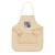 Custom Eco-Friendly Non-Woven Aprons | Non-Woven Full Apron with Logo | Custom Logo Printed Aprons - Ivory