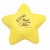 Squeezies Star Shaped Stress Reliever with Logo - Yellow