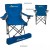 Customizable Promotional Fold Up Chairs - outdoor chairs with business logo - Royal Blue