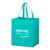 Teal Thunderbolt Reusable Grocery Bag Heavy Duty