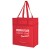 Red Thunderbolt Reusable Grocery Bag Heavy Duty