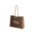 Brown Milan Large Jute Tote Bag | Promotional Jute Beach Bags