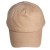 Logo Embroidered 5 Panel Unstructured Cap - Tan