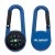 Promotional Color Carabiner Compass blue