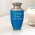 Engraved Monterey Blue Small Keepsake Urn