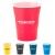 Red Wholesale Reusable Party Cups | 16 oz Reusable Plastic Party Cup | Custom Branded Plastic Stadium Cups | Party Stadium Cups