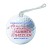 Round Golf Bag Tag | Bulk Golf Bag Tags with Logo - Color Imprint