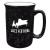 Imprinted Tall Campfire Mug 14 oz - Black