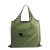 Custom Imprinted RPET Fold-Away Carryall Tote - Olive green