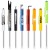 Cheap Screwdrivers in Bulk | Bucket of 150 Reversible Logo Printed Screwdrivers | Promotional Screwdriver Giveaways