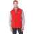 Men's Tyndall Polyfleece Vest Customized Team Red