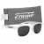 Logo Malibu Sunglasses and Heathered Pouch - White