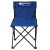 Business Promotional Folding Camping Chairs with Front Custom Logo Imprint - Royal Blue