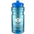 Translucent Blue 20 oz Surf Sport Bottle | Custom Push-Pull Water Bottles with Logos | Cheap Promotional Sports Bottles