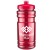 Translucent Red 20 oz Surf Sport Bottle | Custom Push-Pull Water Bottles with Logos | Cheap Promotional Sports Bottles