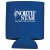 Royal Blue Collapsible Insulator With Logo | Customized Drink Insulator Koozie