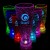 Wholesale Light Up Beer Glasses | Custom LED Glow Bubble 24 oz Pilsner Glass | Personalized Light-Up Beer Glasses