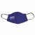 Purple Custom Deluxe Water Repellent Reusable Face Mask