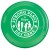 Miniature 5 inch Promotional Flying Disc with Imprint - Translucent Green