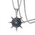 Personalized Ships Wheel Compass Pendant