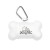 Company Logo Imprinted Pet Bag Dispenser - White