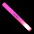 Logo Imprinted Light Up Foam Stick - Pink