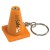 Light Up Safety Cone Keytag Customized