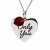 Only You Personalized Heart Charm Necklace