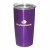 Printed Logo 20 oz Emperor Vacuum Tumbler - Purple