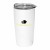 Printed Logo 20 oz Emperor Vacuum Tumbler - White