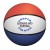 Custom Full Size Red White & Blue Rubber Basketball