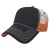 Gradient Screen Print Mesh Cap with Logo - Black/orange