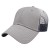 Gradient Screen Print Mesh Cap with Logo - Gray/navy