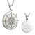 Customized Compass Pendants | Engravable Stainless Steel Compass Pendant | Custom Pendants for Him | Custom Pendants for Her