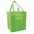 Lime Green Custom Medium Tote Bags | Cheap Recycled Tote Bag | Inexpensive Recycled Tote Bags in Bulk | Cheap Non-Woven Bags